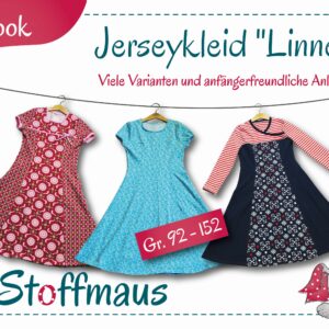 Schnittmuster E-Book Jerseykleid Linnea