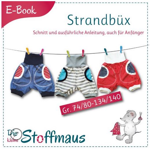 E-Book Schnittmuster Strandbüx kurze Hose