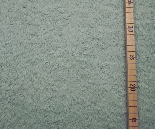 Bio Teddyplüsch hellblau blau