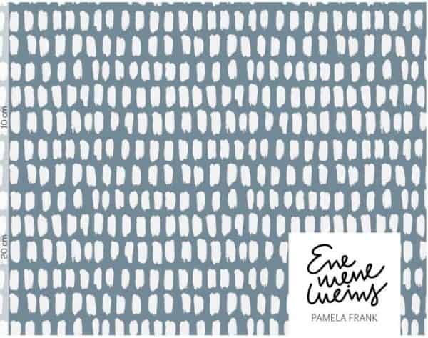 Stripe/Stripe graublau/weiß Modalsweat