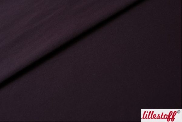 jersey uni espresso braun lillestoff
