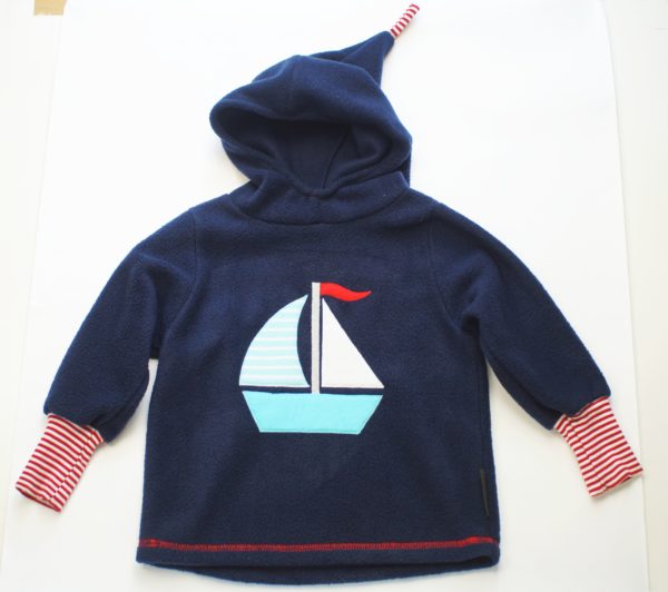 Hoodie "Kleiner Skipper" 74/80