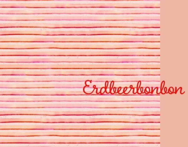 Bio Jersey Erdbeerbonbon