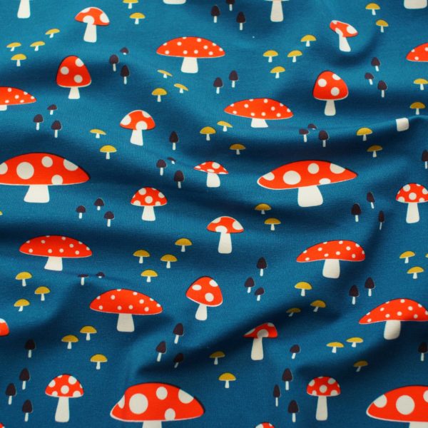 Bio Jersey Retro Mushrooms – Bild 2