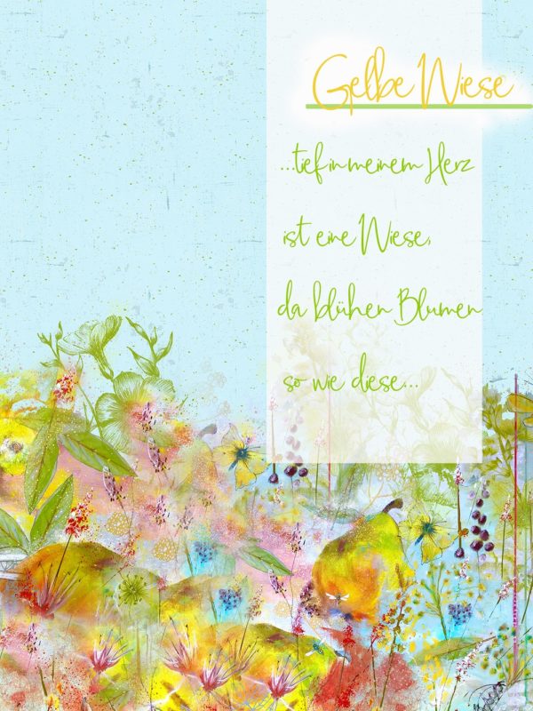 Bio Jersey Gelbe Wiese