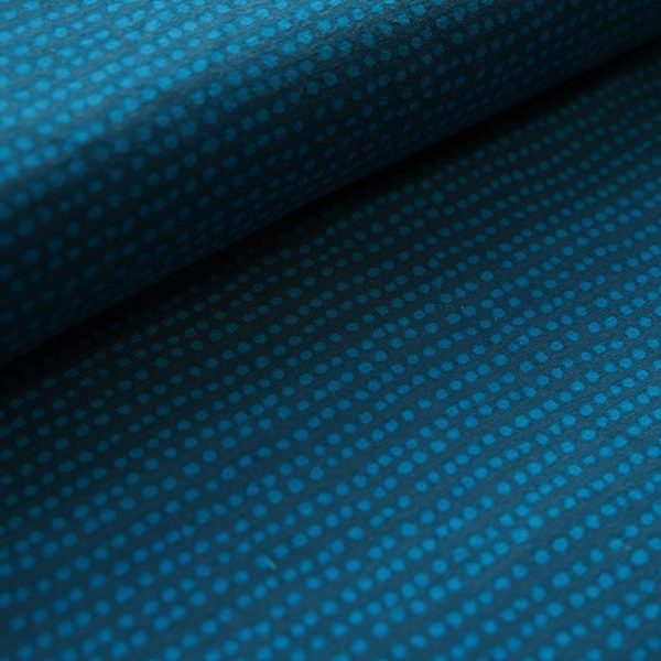 Bio Jersey Dotted Line petrol