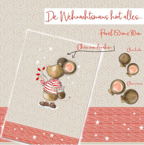 Bio Summersweat Die Weihnachtsmaus hört alles