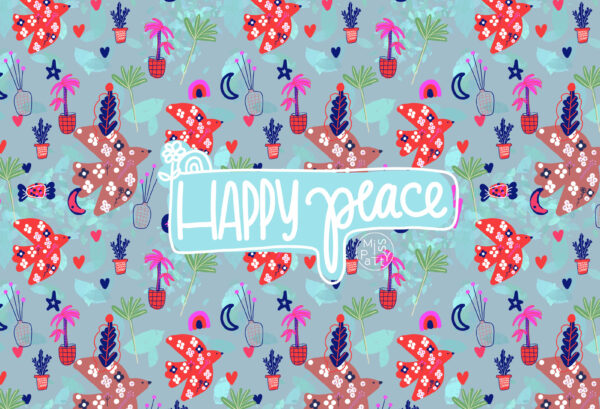 Bio Jersey Happy Peace