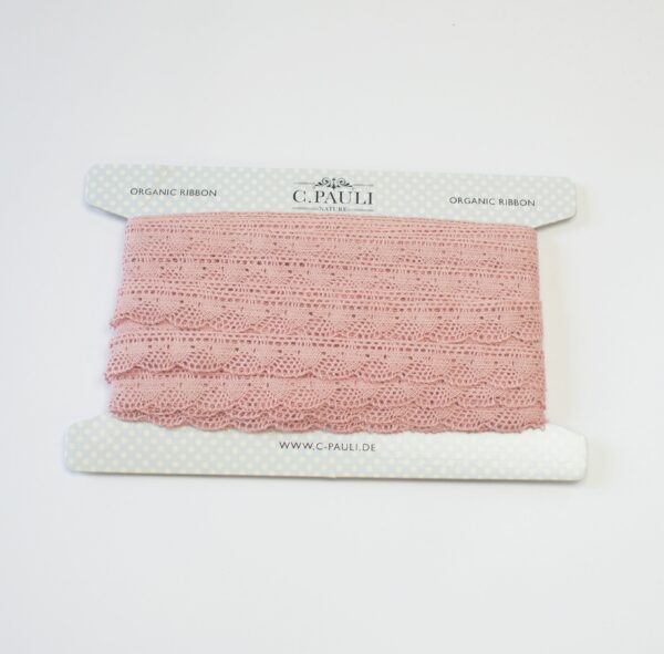 Bio Spitze Marbella peach whip – Bild 3