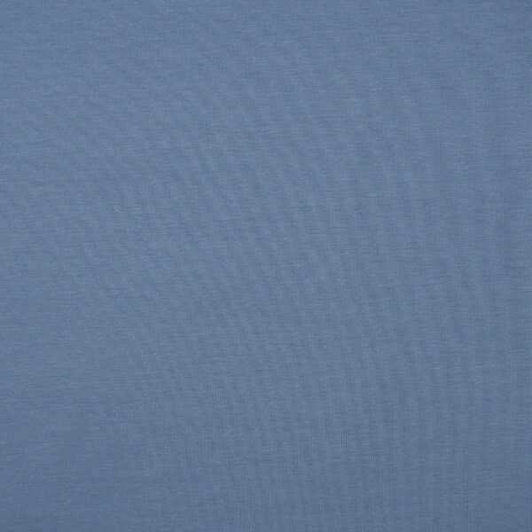 Bio Jersey Unistoff stonewashed blau – Bild 3
