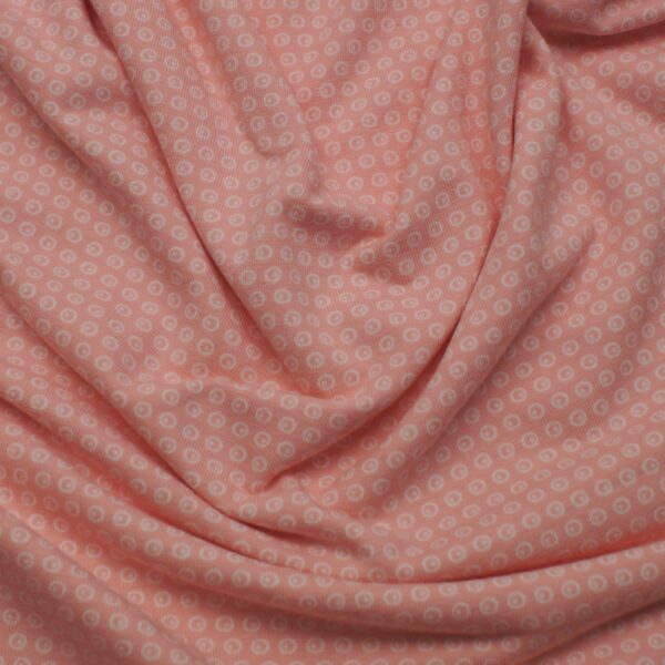 Bio Jersey Kuller - peach rose Punkte rosa – Bild 3
