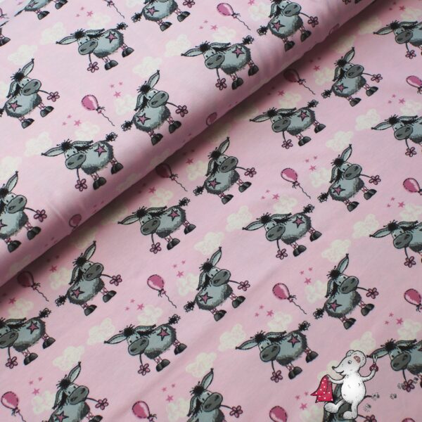 Bio Jersey Donkey Lou rosa