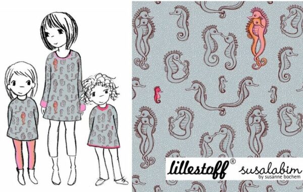 Bio Jersey Seepferdchen – Bild 3