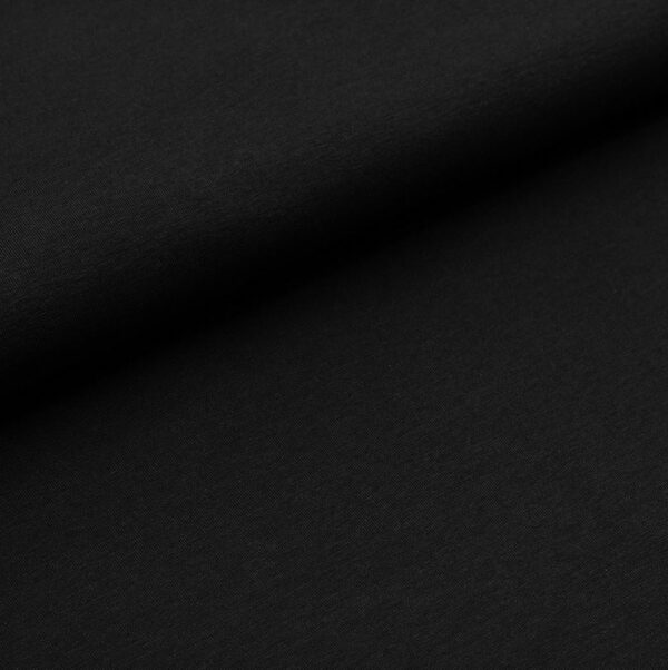 Bio Jersey Unistoff braun-schwarz