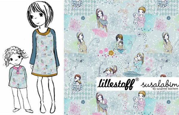 Bio Jersey Bunte Kinderliebe – Bild 3