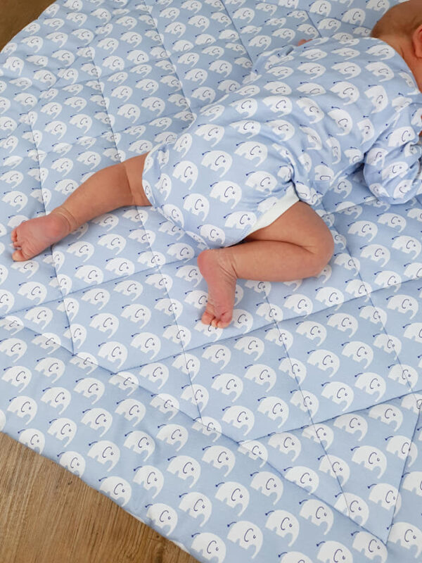 Bio Jersey Susalabims Elefant Mini, weiß – Bild 2