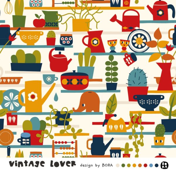 Bio Webware Vintagelover - Rest 70 cm für nur 11,90 EUR