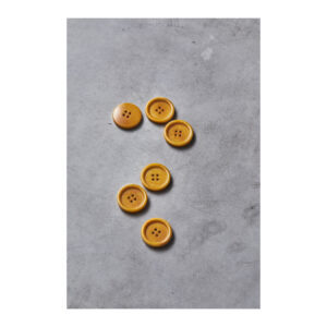 904016-1-Dish Corozo Button 25 mm - Amber 904016-1-Dish Corozo Button 25 mm - Amber