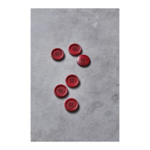 904019-1-Dish Corozo Button 25 mm - Berry 904019-1-Dish Corozo Button 25 mm - Berry