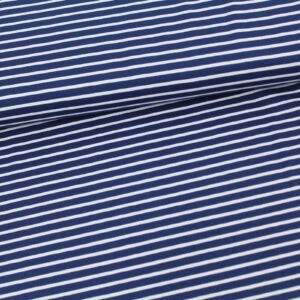 904062-1-Biojersey Streifen - marineblau stoffonkel