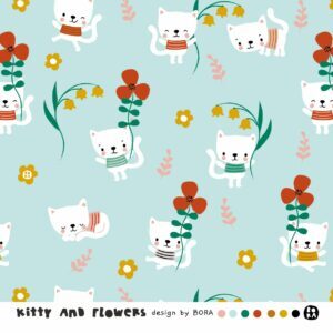 904486-1-Bio Jersey Kitty And Flowers Bora Lillestoff