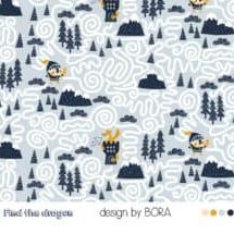 Bio Jersey Find the dragon Lillestoff Die kleine Stoffmaus Bio Jersey Find the dragon Lillestoff Die kleine Stoffmaus